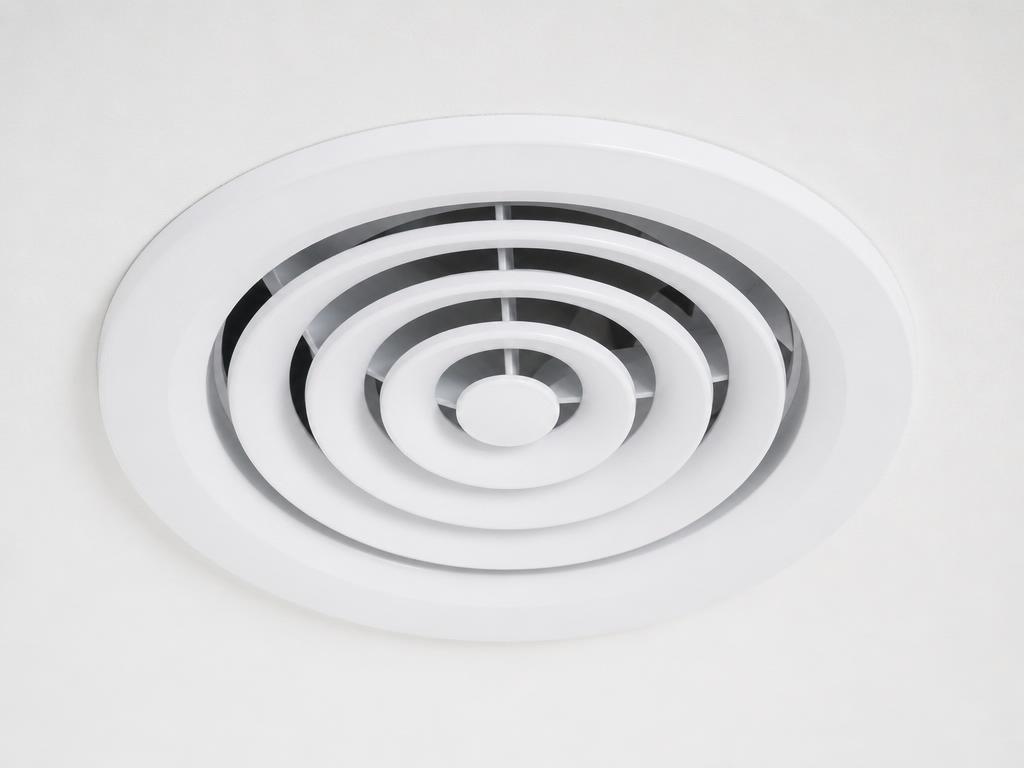 Schoon ventilatieventiel na professionele reiniging